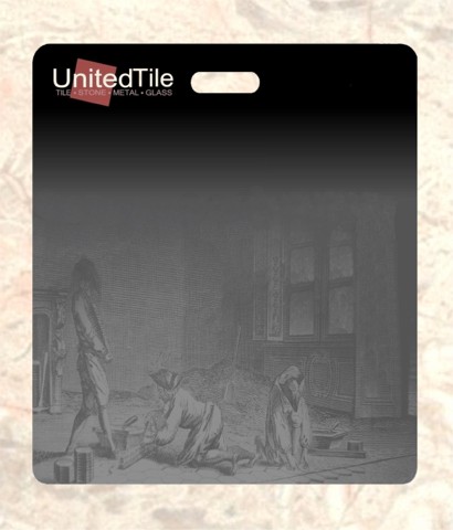 United Tile printed logo